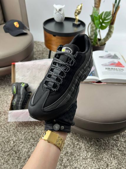 Кросівки Air Max 95 Black Grey Green , В'єтнам | Зображення 5