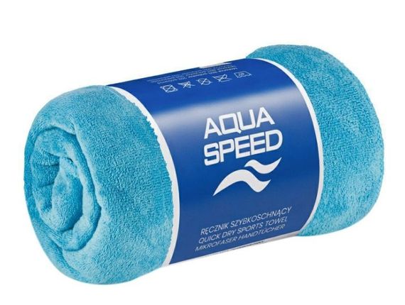 Рушник Aqua Speed DRY SOFT 5519 блакитний Уні 70х140см 5908217655196
