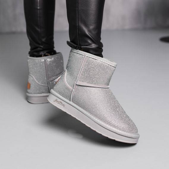 Уггі жіночі Fashion Ruby 3877 36 розмір 23 см Сірий | Зображення 6