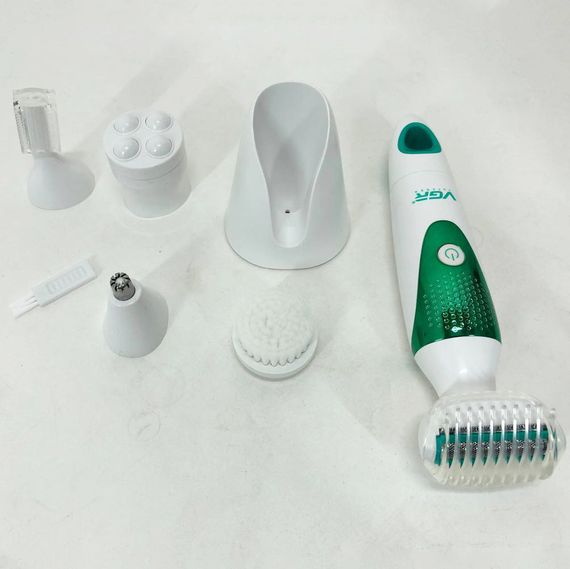 Женская аккумуляторная бритва VGR V-720 / Женский триммер для тела TP-410 / Бикини-триммер | Зображення 1