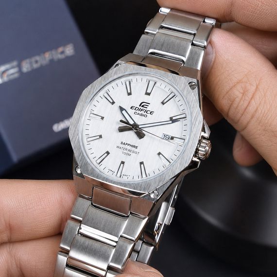 Чоловічий годинник Casio Edifice EFR-S108D-7A з сапфіровим склом та тонким корпусом | Зображення 1