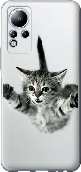 Чехол на Infinix Note 11 Летящий котёнок "2322u-2754-17620"