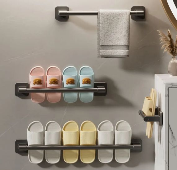 Универсальная полочка для обуви и полотенец SHOE HOLDER/ Держатель для полотенец / Ручник держатель | Зображення 3
