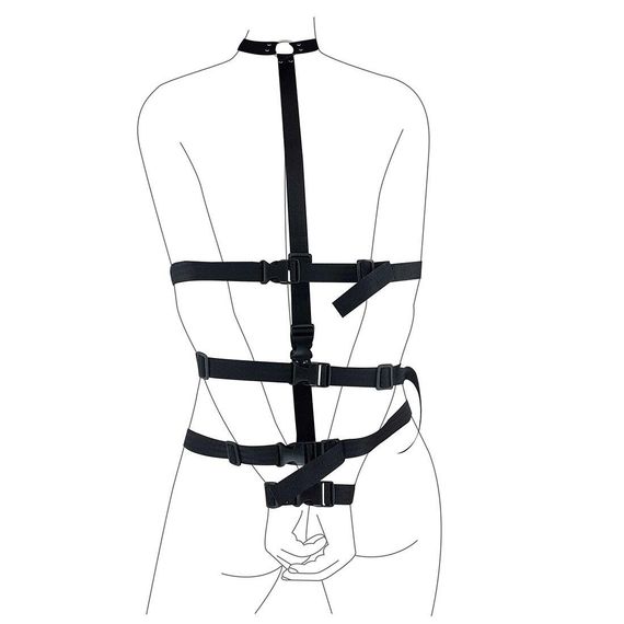Набір для фіксації Art of Sex - BDSM Fixation Black Night Simple | Зображення 3