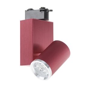 Светильник трековый поворотный LED 205/3x3W NW RED