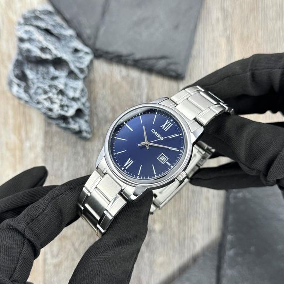 Чоловічий годинник Casio MTP-V002D-2B3 | Зображення 2
