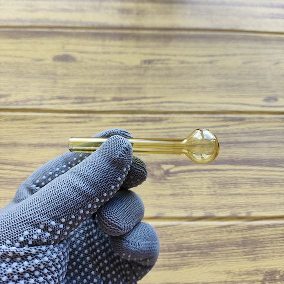 Стеклянная трубка Dimini Oil Yellow | Зображення 1