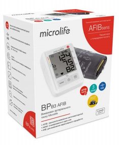 Тонометр Microlife BP B3 AFIB с адаптером Microlife и оригинальной манжетой Microlife гарантия 5 лет