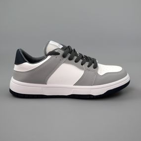 Кеди чоловічі 589593 Білі сірі 40 41 42 43 44 45