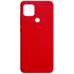Чохол Candy Silicone для Oppo A15 / A15s колір Червоний
