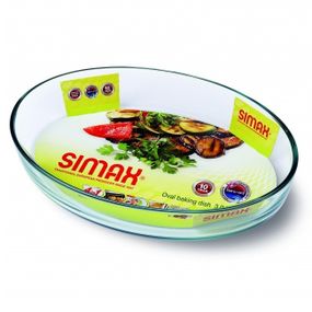 Форма для запекания стеклянная жаропрочная Simax 7126 овальная 3 л