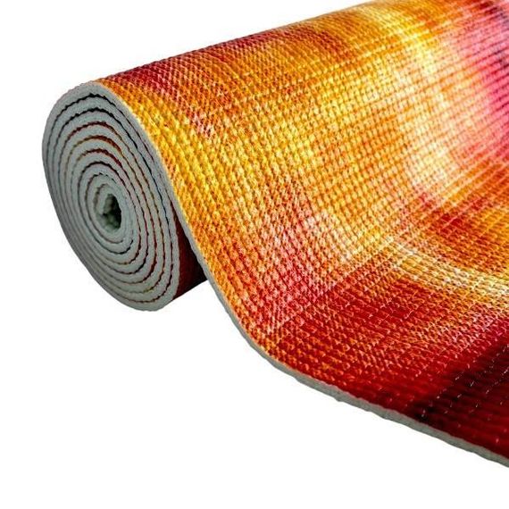 Коврик для йоги и фитнеса Yoga Mat Огонь