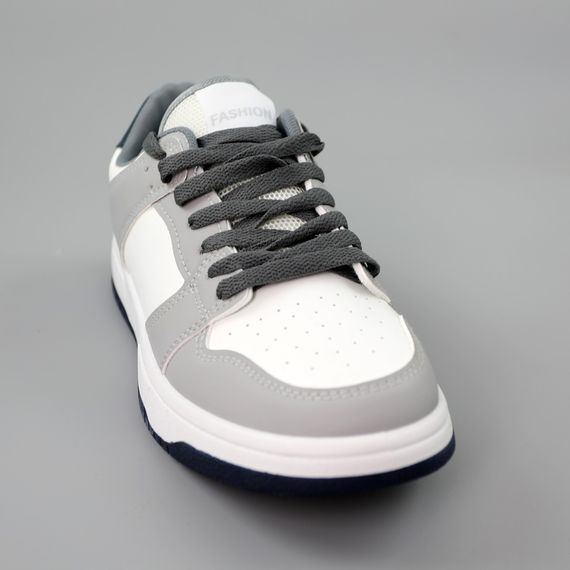 Кеди чоловічі 589593 Білі сірі 40 41 42 43 44 45 | Зображення 1