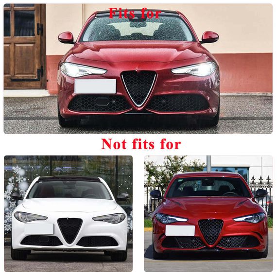 Накладки на протитуманки (для Sport, Карбон) для Alfa Romeo Giulia 2016-2022 рр | Зображення 7