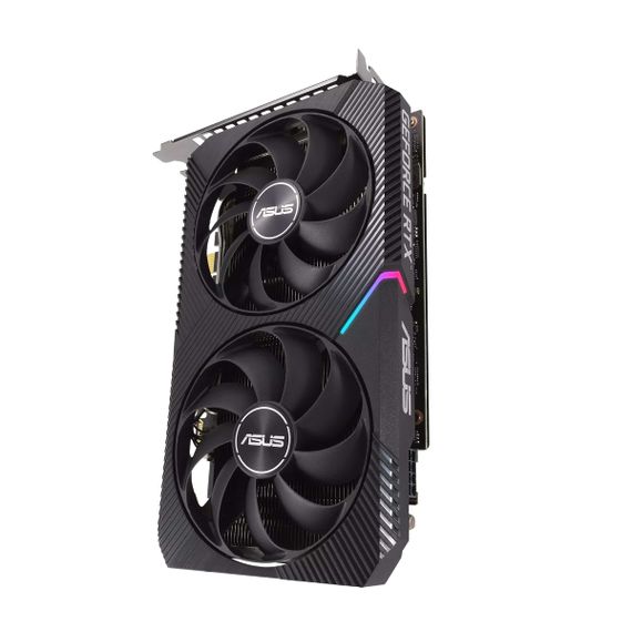 Видеокарта ASUS GeForce RTX 3060 12GB GDDR6 DUAL OC V2 DUAL-RTX3060-O12G-V2 90YV0GB2-M0NA10 | Зображення 5