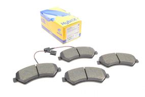 Колодки гальмівні передні Citroen Jumper Fiat Ducato Peugeot Boxer 06- R16 з датчиком  22-0709-1