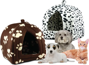 М'який будиночок Pet Hut для собак та кішок