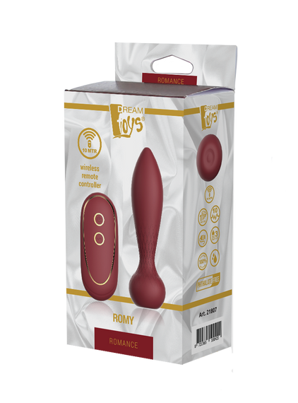 Анальный вибратор с дистанционным управлением Dream Toys ROMANCE ROMY sexstyle | Зображення 5