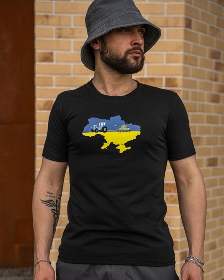 Футболка чорна "T3" вел пр. (1534378718)