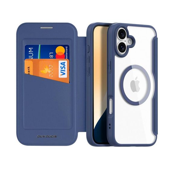 Чохол-книжка Dux Ducis Skin X Pro with MagSafe для iPhone 16 Колір Black | Зображення 5