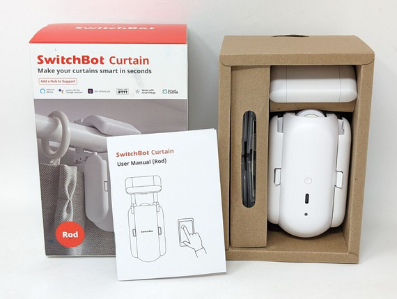 SwitchBot W0701600 Автоматичний відкривач штор | Зображення 2