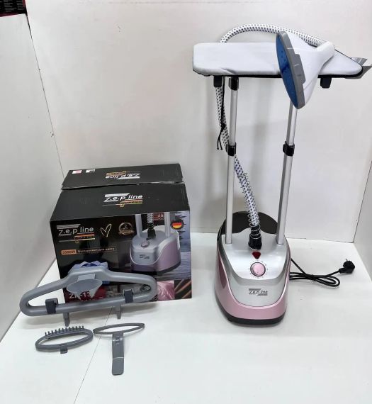 Рожевий Відпарювач вертикальний для одягу зі стійкою Zepline 3500Вт ZP-131 | Зображення 6