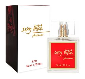 Парфюмерная вода с феромонами для женщин SEXY BITCH RED Pheromone, 50 ml Sex Aura
