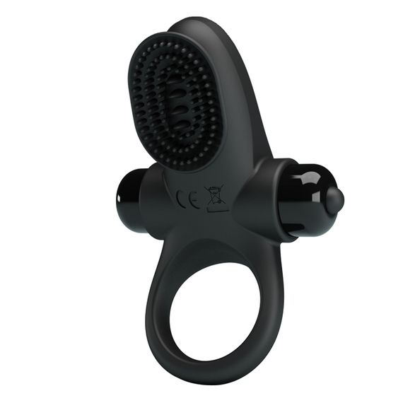 Ерекційне кільце - Pretty Love Vibrant Penis Ring II Black | Зображення 7