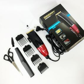 Машинка для стрижки волосся професійна Gemei GM-807, Стильна машинка для стрижки та гоління