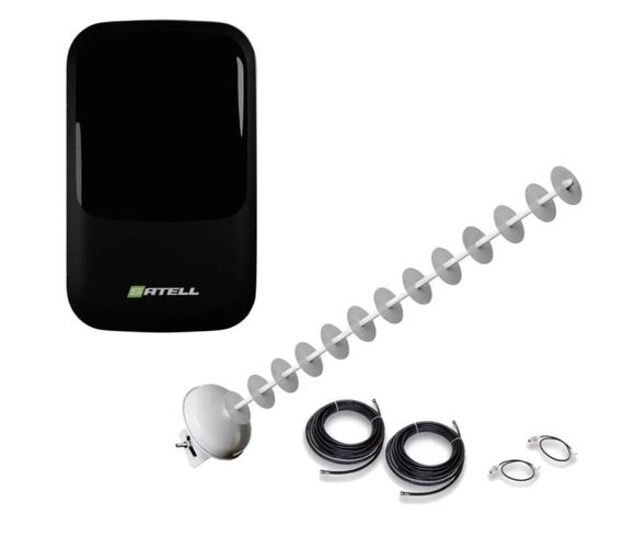 4G антений комплект WIFI роутер Satell F3000 Black + антена Стріла MIMO 5 20Дб (2022114949)