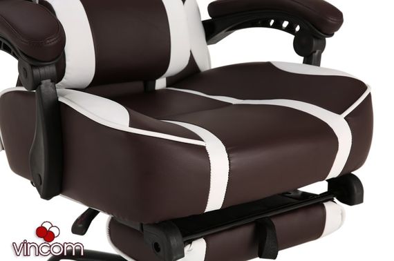 Кресло геймерское GT RACER X-2748 DARK BROWNWHITE Кресло GT RACER X-2748 DARK BROWNWHITE | Зображення 6