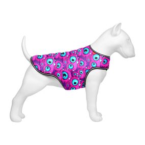 Курточка-накидка для собак WAUDOG Clothes, маляток "Око монстра", L, А 41 см, B 58-70 см, C 42-52 см