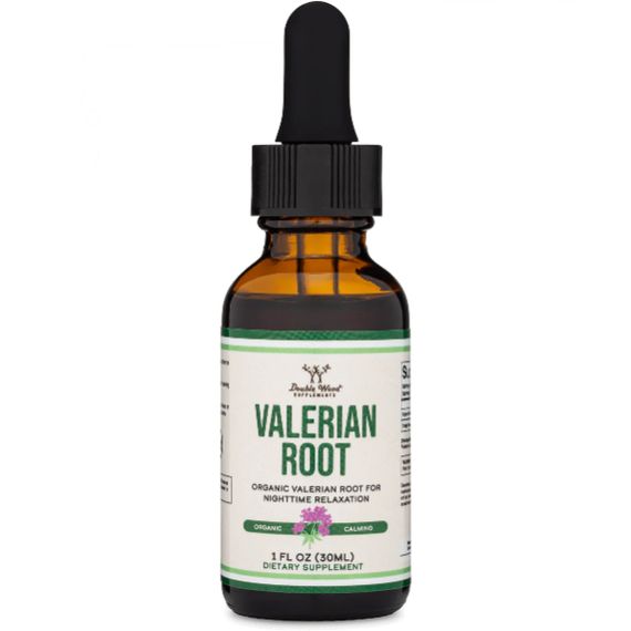 Комплекс для профілактики нервової системи Double Wood Valerian Root Drops (168 mg in 1 ml) 30 ml /30 servings/