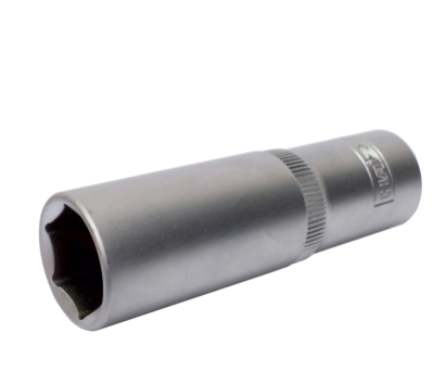 Головка торцева довга шестигранна 17 мм 1/2" CR-V Satine Haisser (70057)