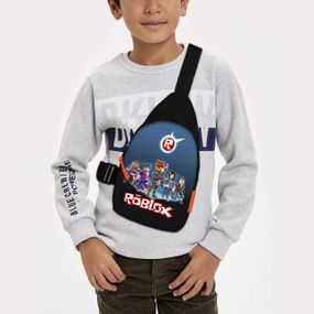Сумка через плечо детская Roblox 29х17 см сумка слинг для мальчика (01963)