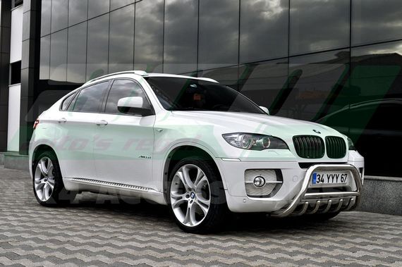 Кенгурятник WT003 (нерж.) 60мм для BMW X6 E-71 2008-2014рр | Зображення 2