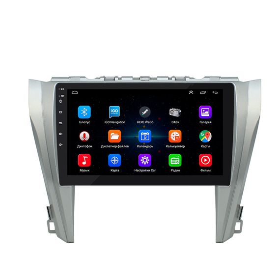 Штатная магнитола Lesko для Toyota Aurion II 2012-2017 экран 10" 1/16 Wi-Fi GPS Optima Андроид | Зображення 1