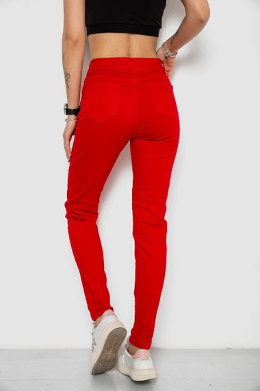 Джинси жіночі Slim Fit, колір червоний, 182R1489S19 | Зображення 3