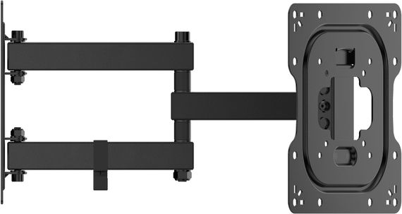 Кронштейн для ТВ AGN AGN43-222P з поворотом/два коліна/23"-43"/30 кг/max.VESA 200x200/Black | Зображення 4