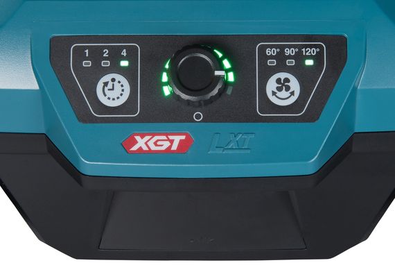 Вентилятор акумуляторний Makita CF003GZ (450 мм, 96-300 м/хв, XGT, LXT, AC, без акумуляторів та зарядного пристрою) | Зображення 7