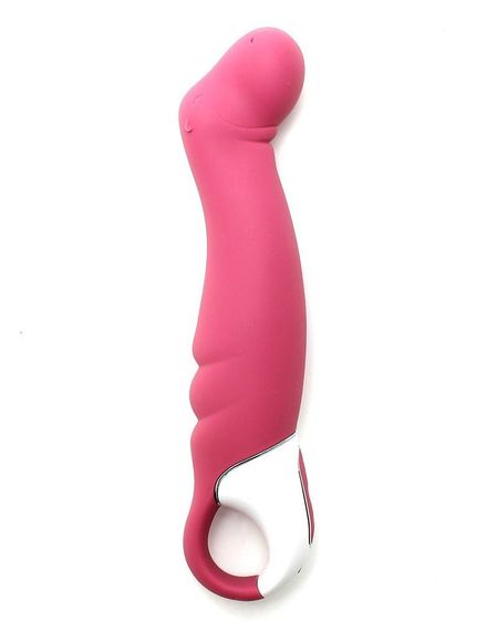 Потужний вібратор Satisfyer Vibes Petting Hippo з гнучким стовбуром, літій силікон, 12 режимів | Зображення 1
