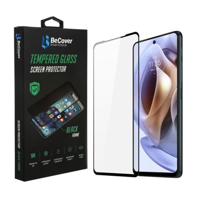 Стекло защитное BeCover Motorola Moto G31 / G41 / G42 Black (707598)