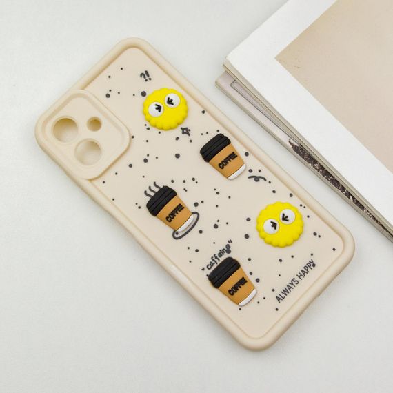 Чехол TPU Toys Case для Samsung Galaxy A06 Sand / Always Happy | Зображення 2