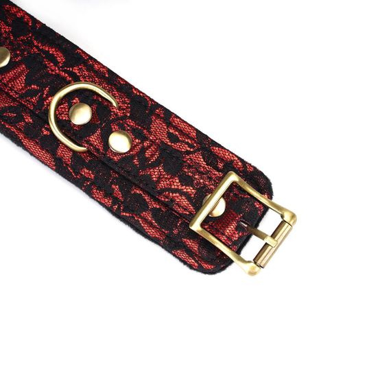 Наручники Liebe Seele Victorian Garden Wrist Cuff, кільця та з’єднувальний ланцюжок sexstyle | Зображення 3