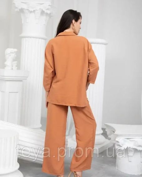Костюм колір гірчичний розмір M FI_003508 | Зображення 2