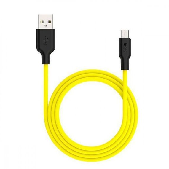 Кабель Hoco X21 Silicone Micro USB (2m), 2.0 м | Зображення 3