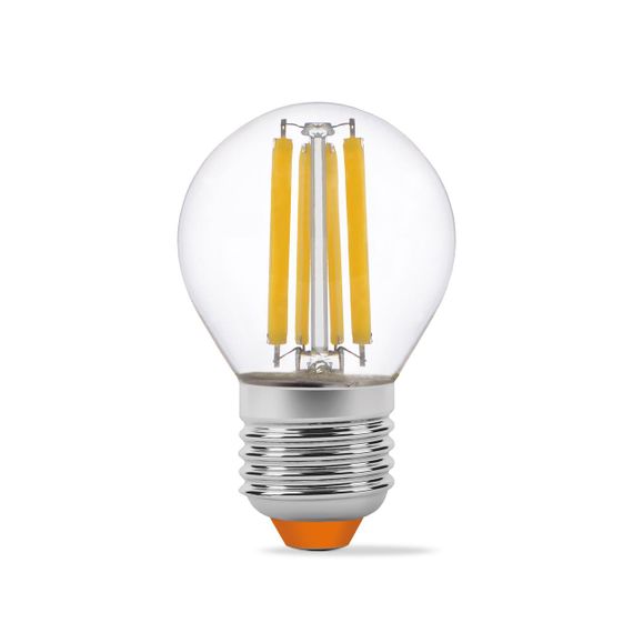 Світлодіодна лампа VIDEX Filament G45F 6W E27 3000K | Зображення 1