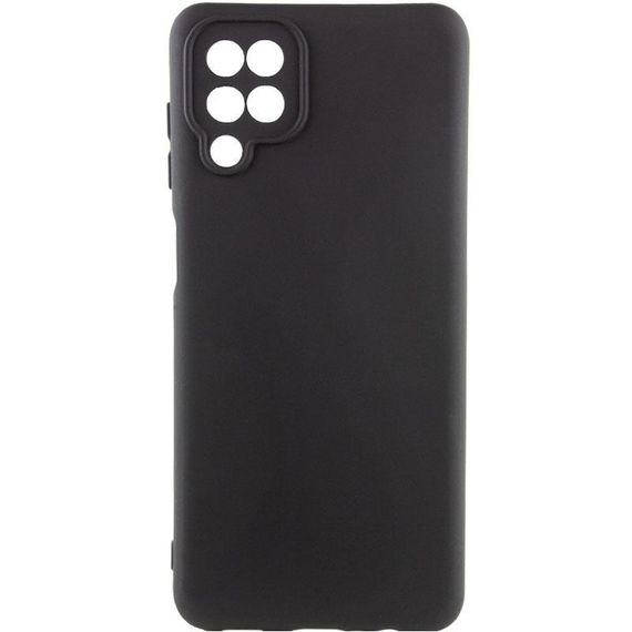 Чехол Silicone Cover Ummi Lakshmi Full Camera (AA) для Samsung Galaxy A12 Черный / Black