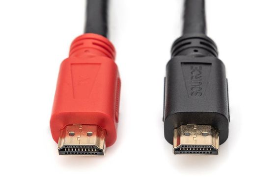 Кабель ASSMANN HDMI High speed с усилителем (AM/AM) 15m, black (AK-330105-150-S) | Зображення 3