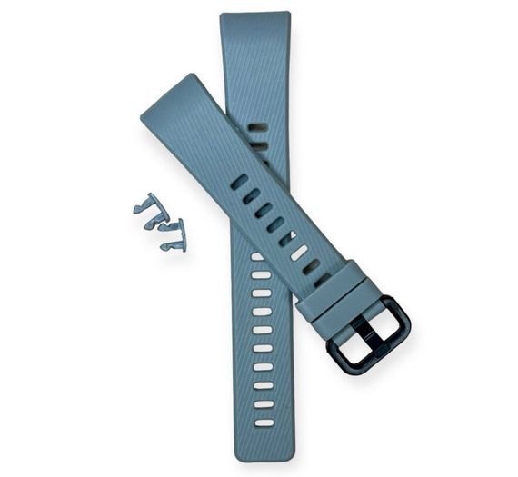 Силіконовий ремінець Primo для фітнес-браслета Huawei Honor Band 4 / 5 - Grey | Зображення 1